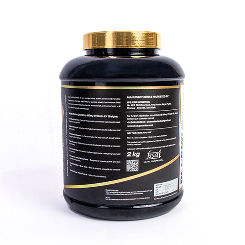 Deck Up Nutrition Whey Protein 4X