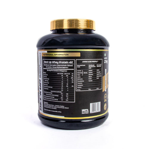 Deck Up Nutrition Whey Protein 4X