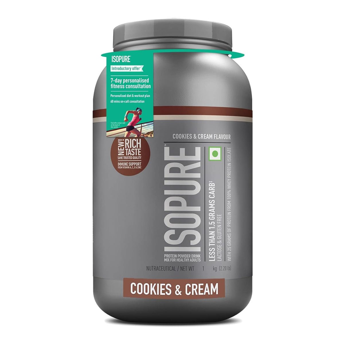 Isopure Low Carb 100 Whey Protein Isolate Powder