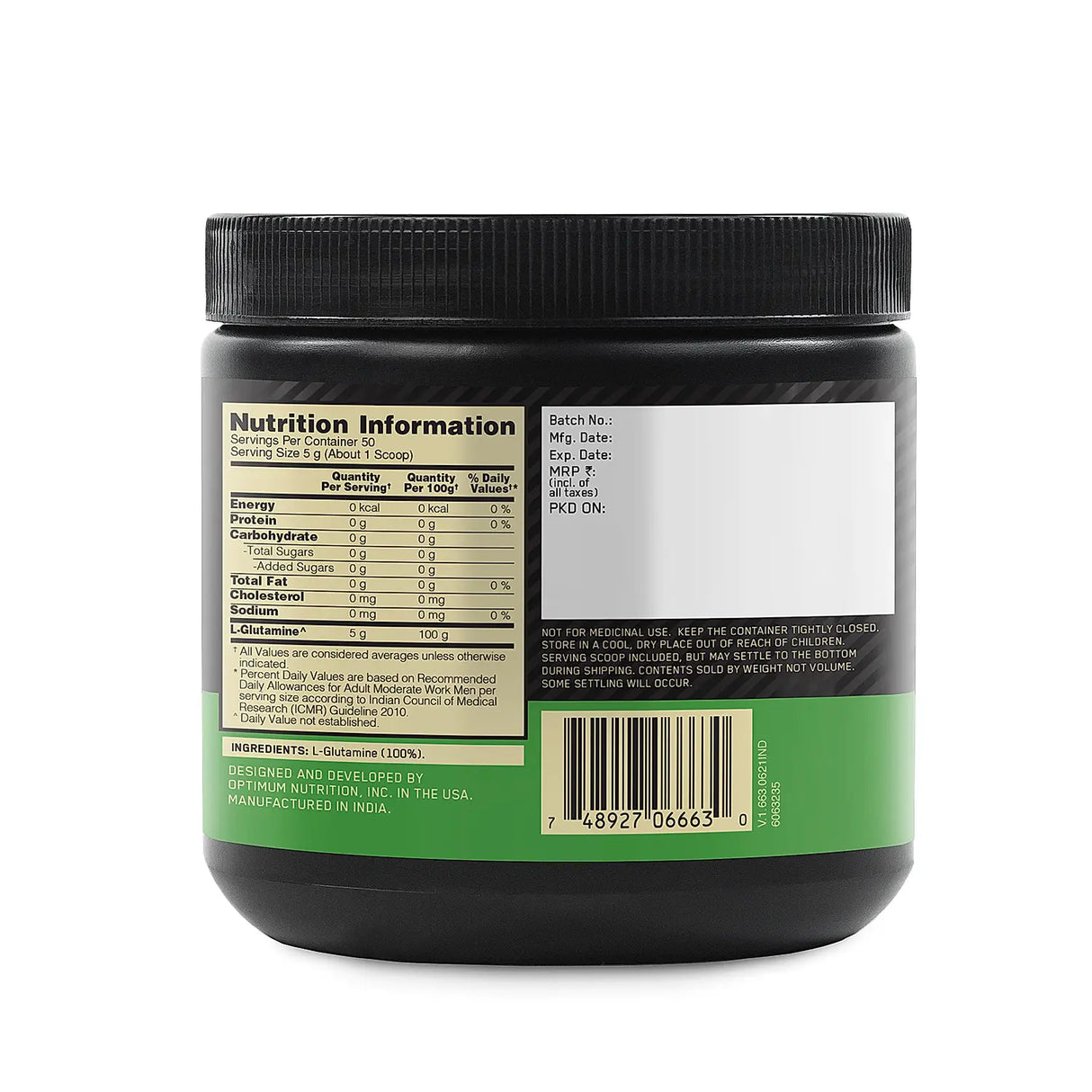 Optimum Nutrition (ON) Glutamine Powder
