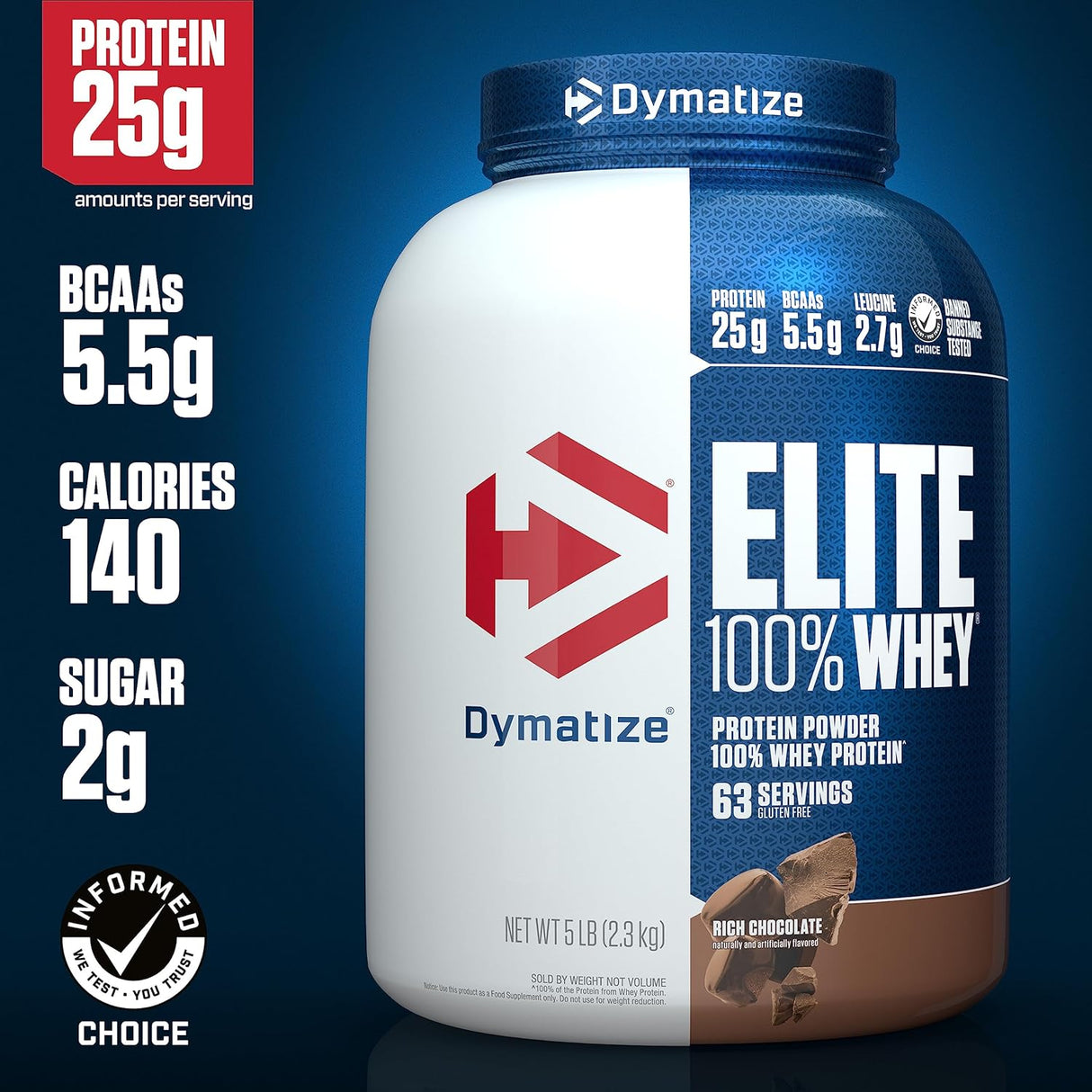 Dymatize Nutrition Elite 100 Whey Protein