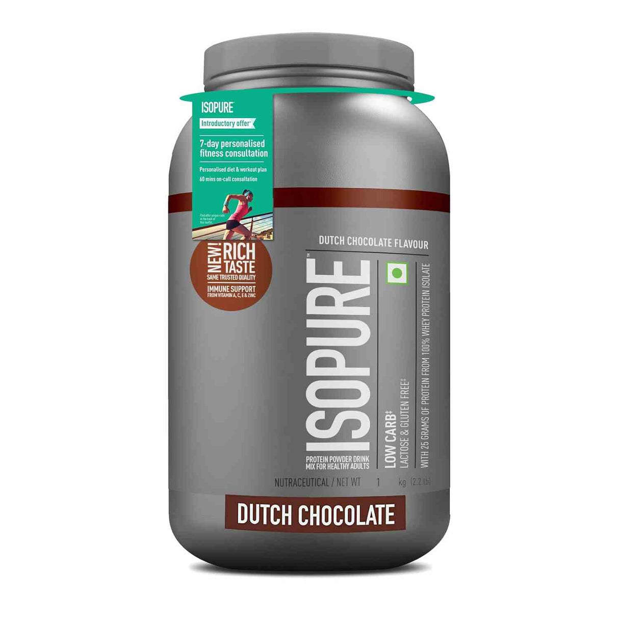 Isopure Low Carb 100 Whey Protein Isolate Powder