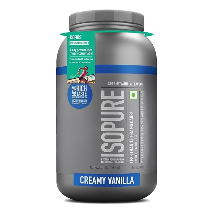Isopure Low Carb 100 Whey Protein Isolate Powder