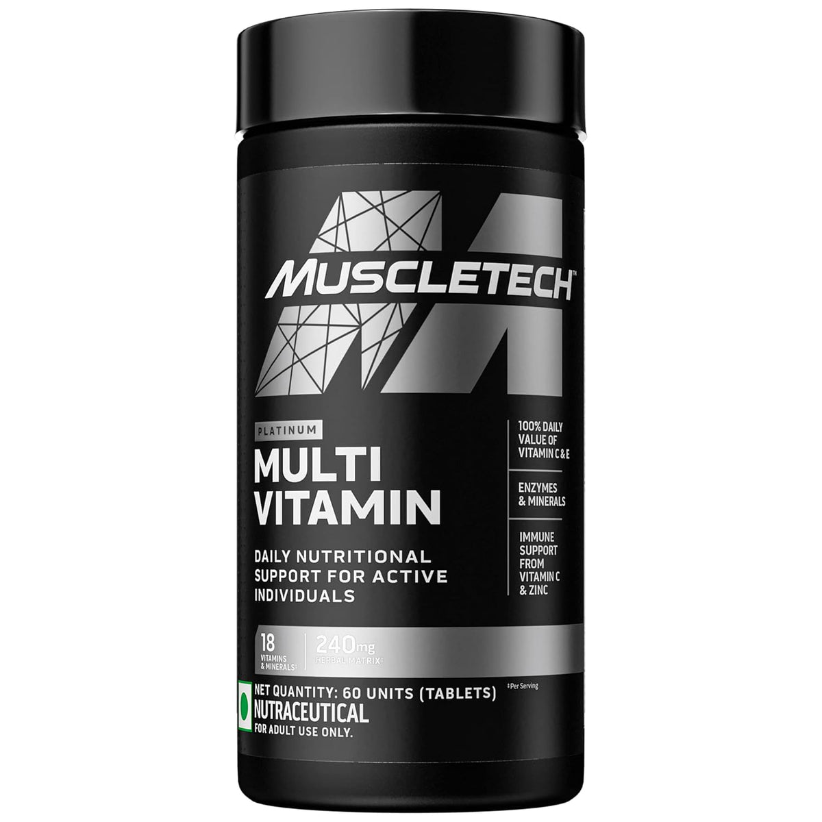 Muscletech Platinum Multivitamin