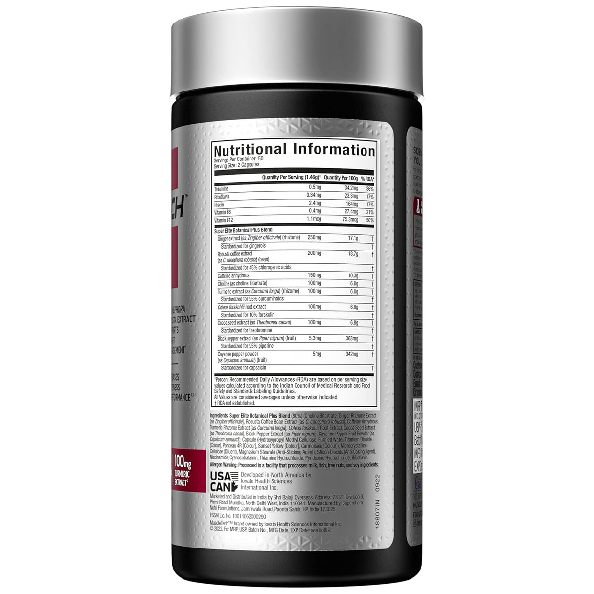 Muscletech Hydroxycut Hardcore Super Elite