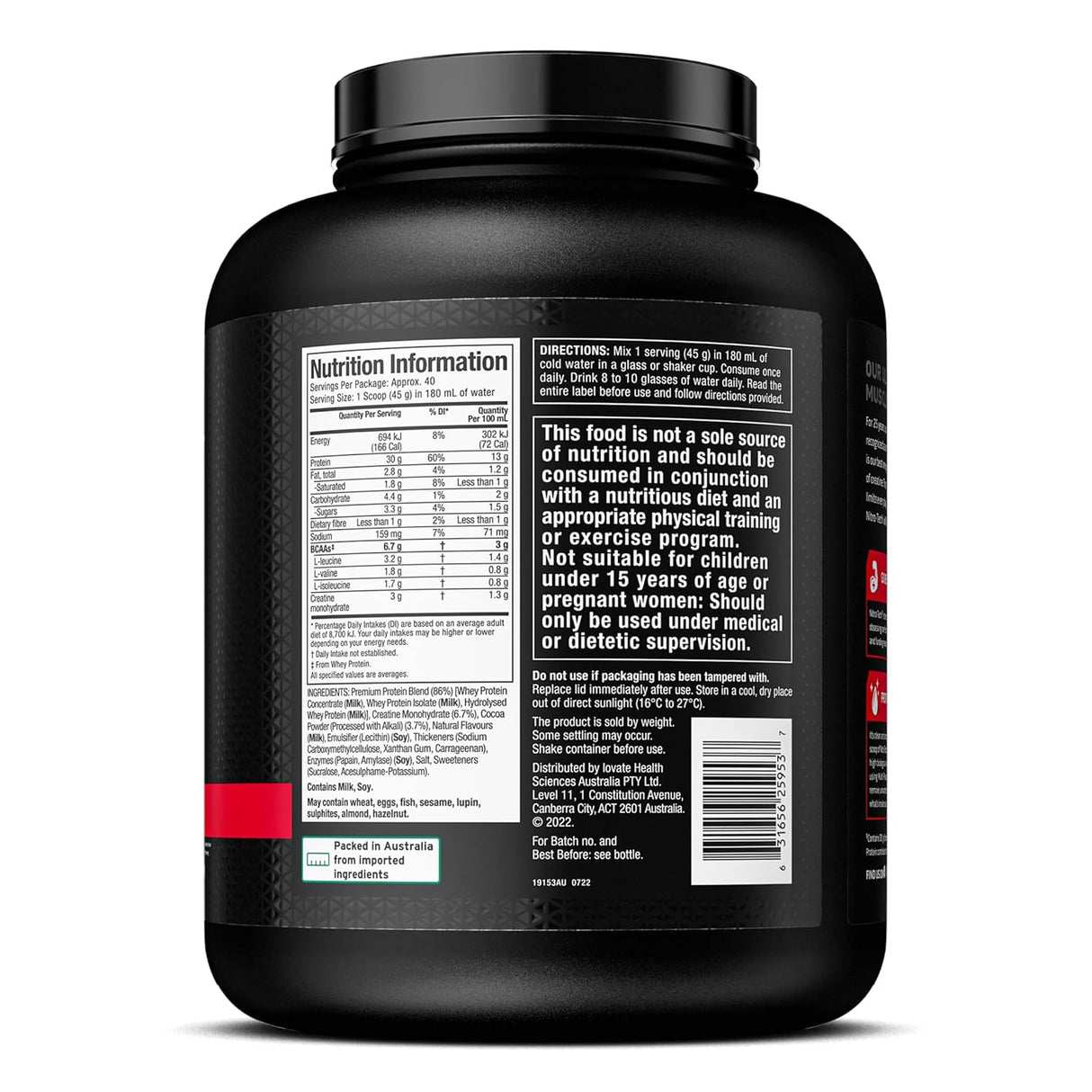 Muscletech Nitrotech Whey Protein