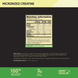 Optimum Nutrition (ON) Micronised Creatine Powder