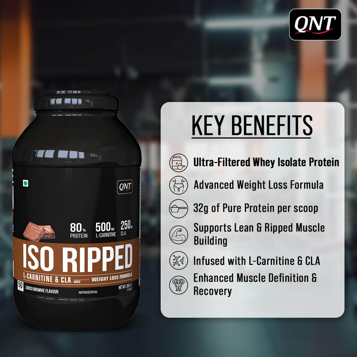 QNT ISO Ripped Whey