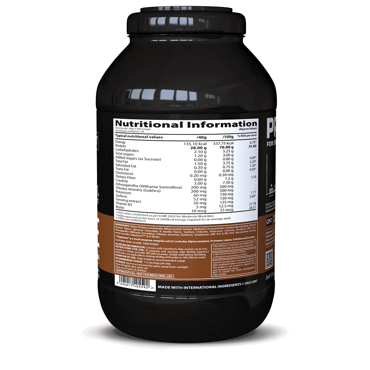 QNT Nitrapure Muscle Gain Formula