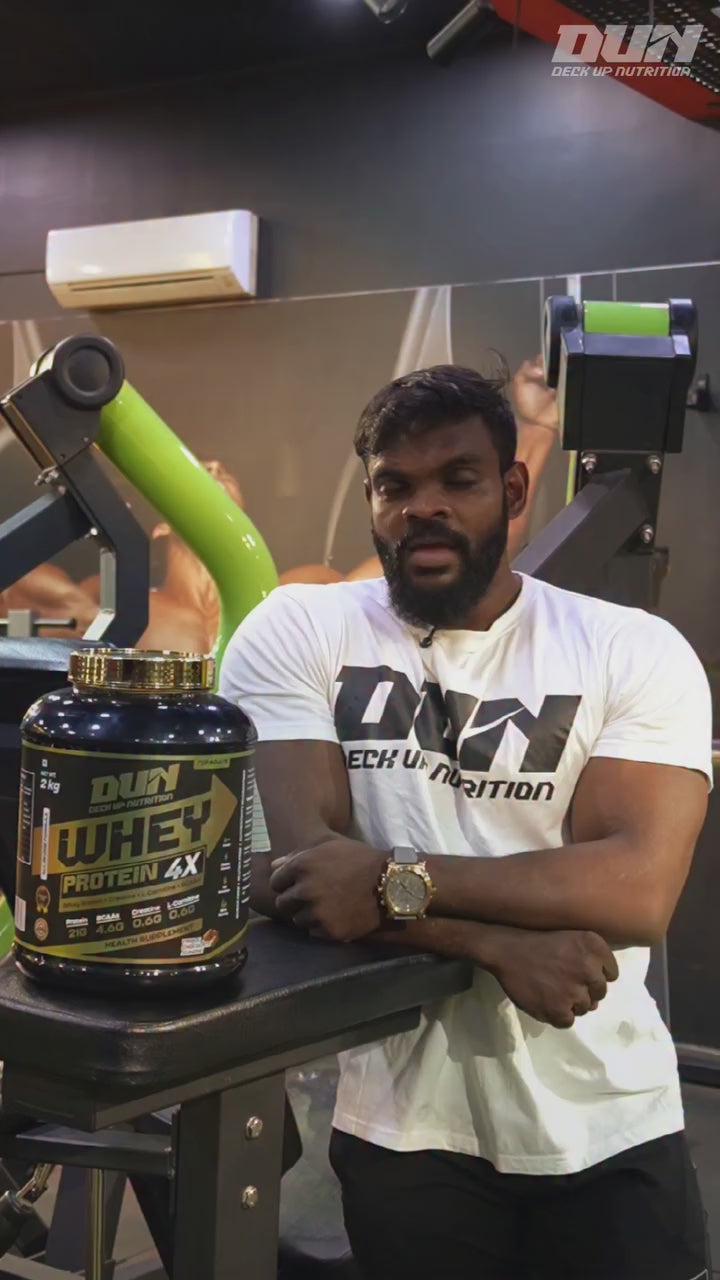 Deck Up Nutrition Whey Protein 4X